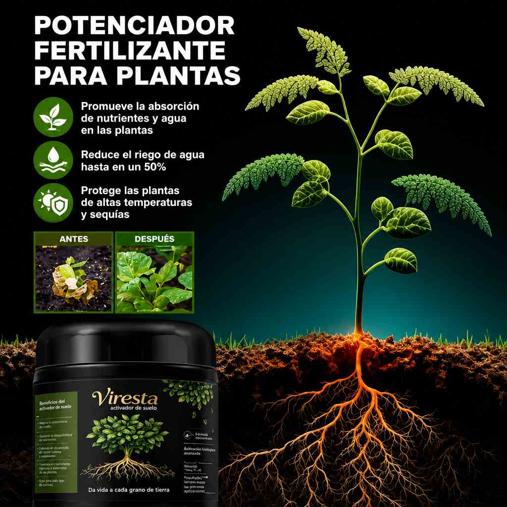 Viresta™ - Activador de Suelo Concentrado 🌱