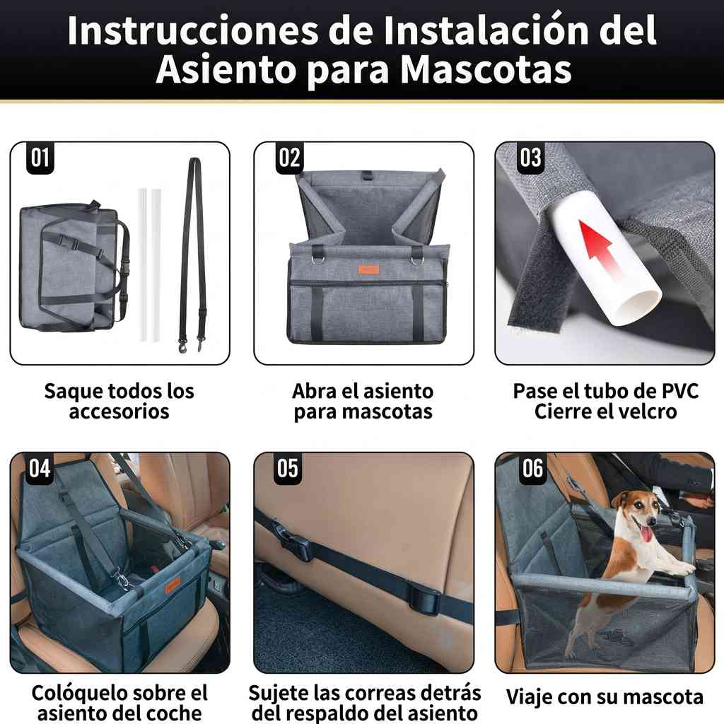 PawRide™ - Manten a tu peludito seguro y feliz❤️ 🐾