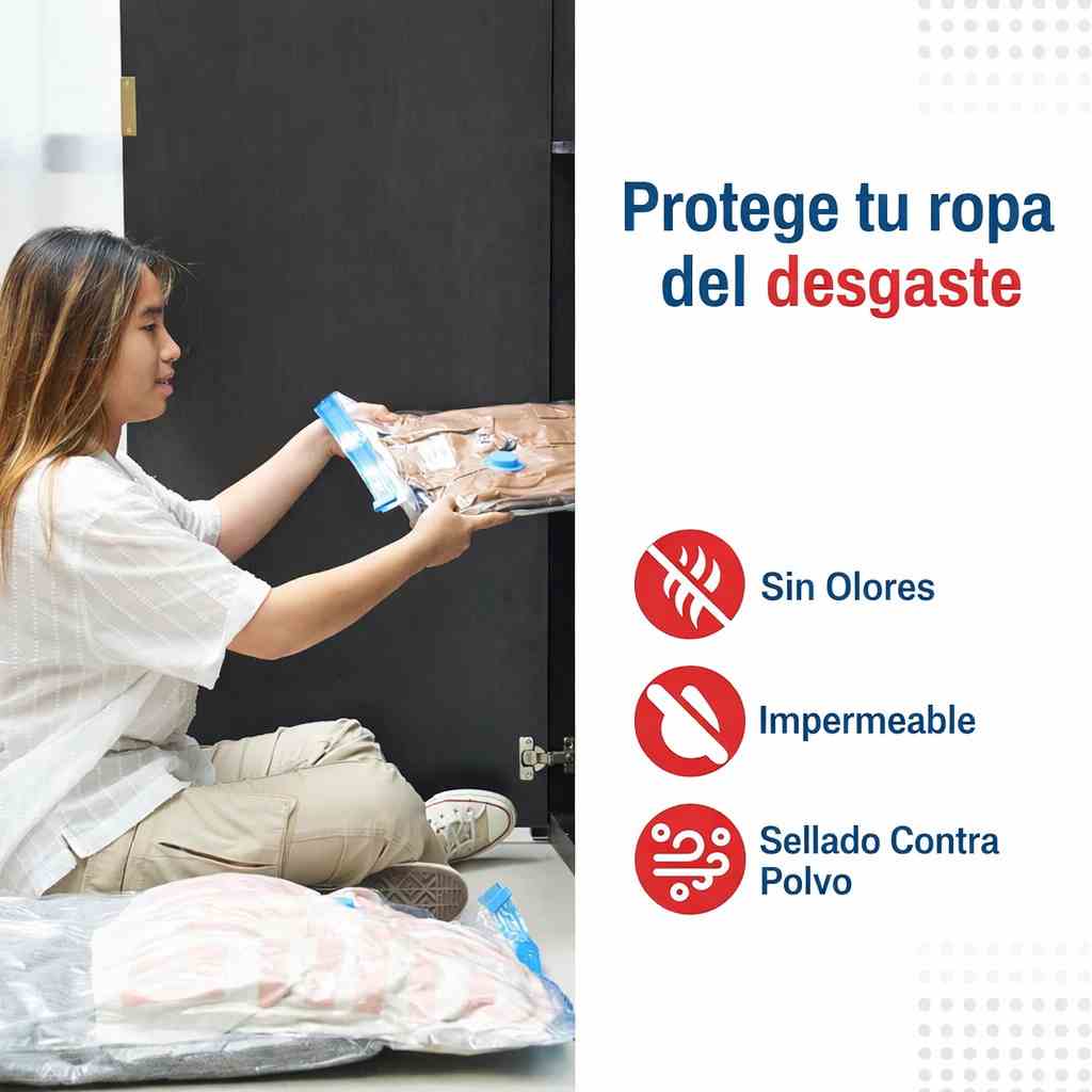 VACUUM SPACE® – AHORRA HASTA 80% DE ESPACIO