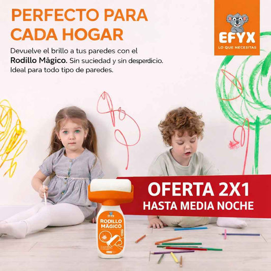 EFYX® DESMANCHANTE MÁGICO 2X1: PINTA Y RENUEVA CON UNA GRAN PRESICIÓN