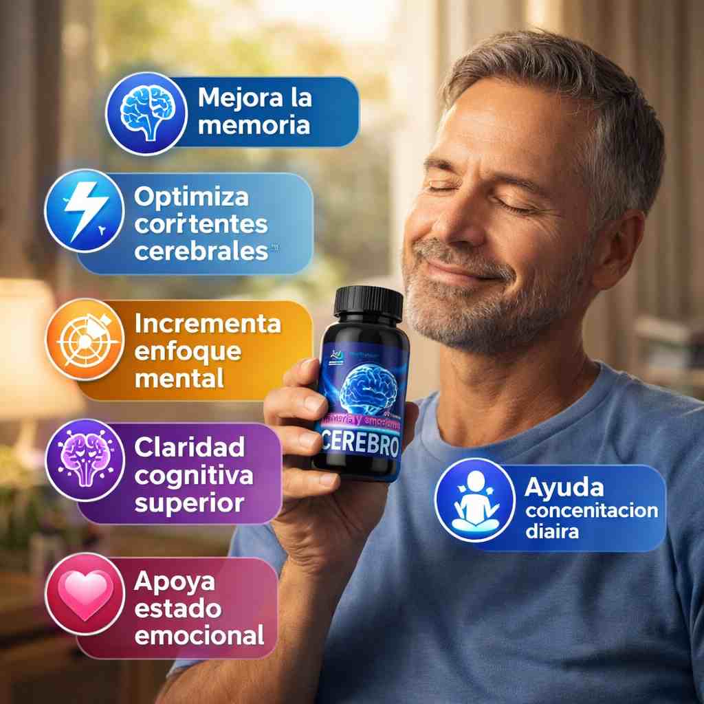 CEREBRO® - Suplemento para la Memoria, Concentración y Equilibrio Mental