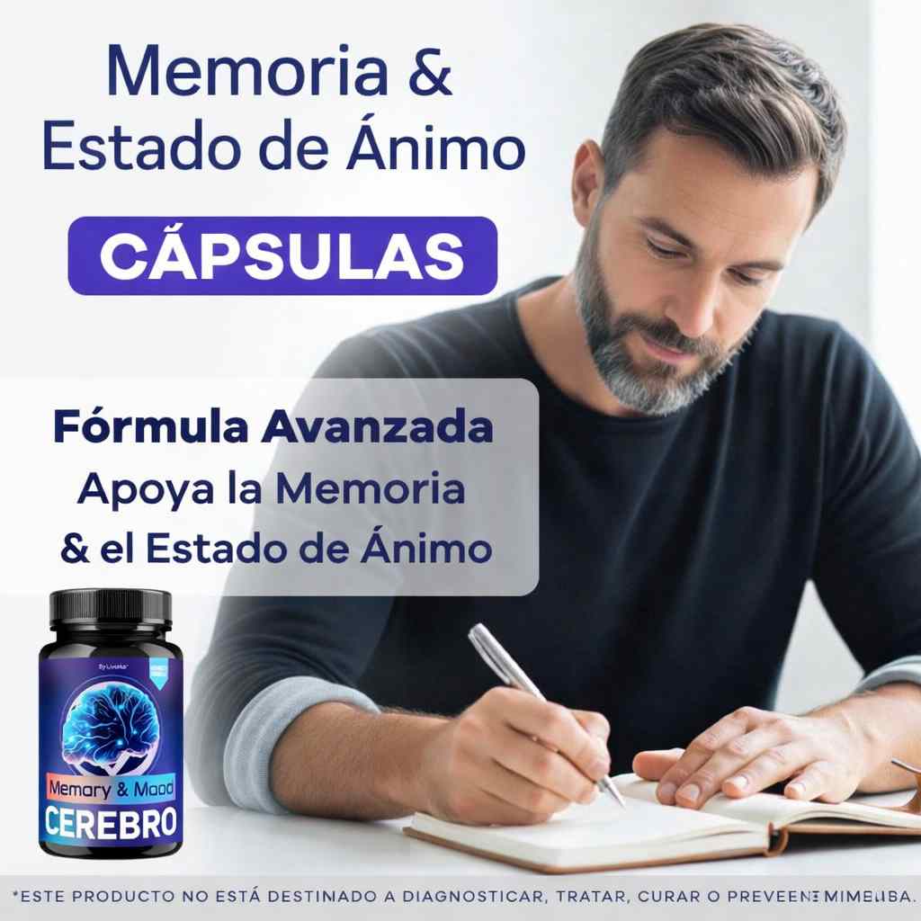 CEREBRO® - Suplemento para la Memoria, Concentración y Equilibrio Mental