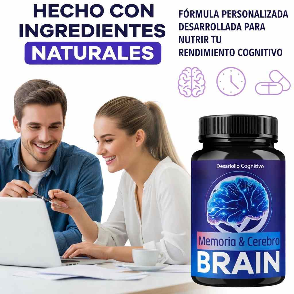 CEREBRO® - Suplemento para la Memoria, Concentración y Equilibrio Mental