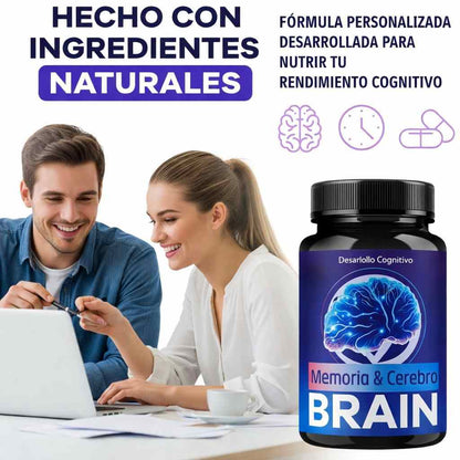 CEREBRO® - Suplemento para la Memoria, Concentración y Equilibrio Mental