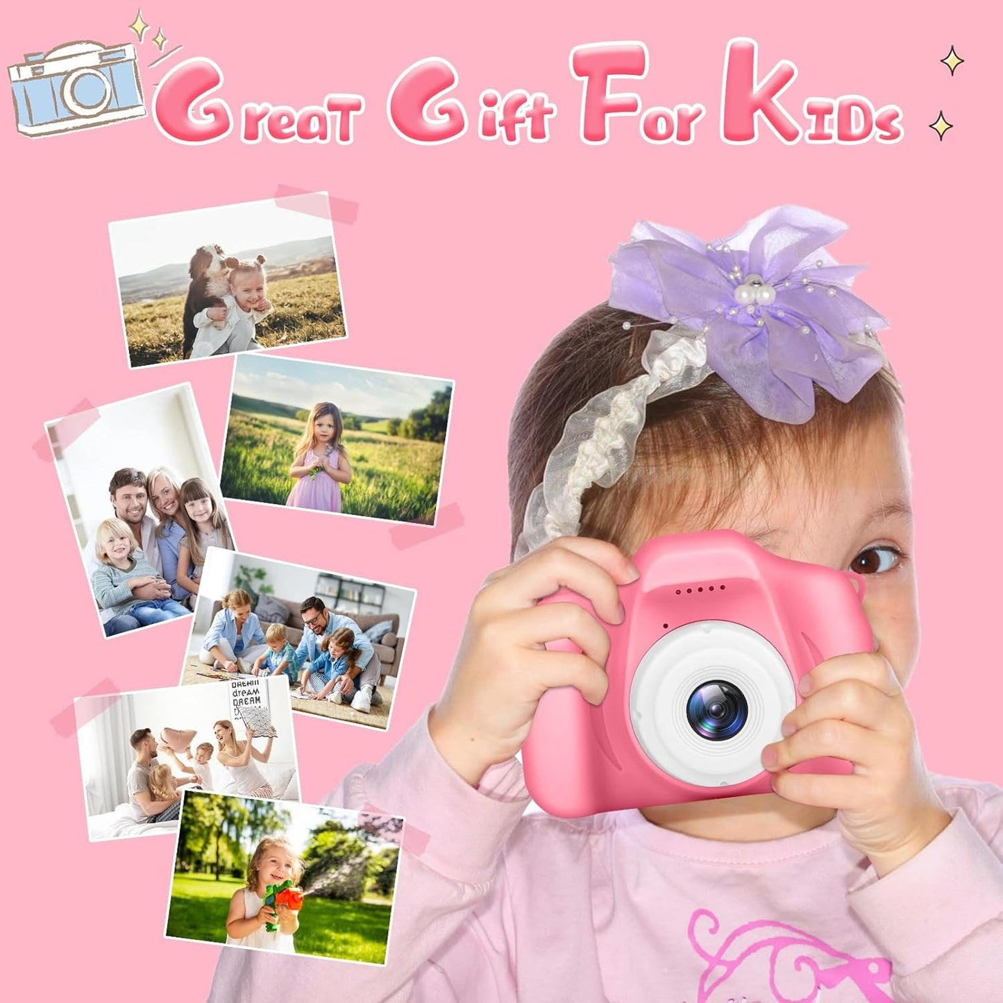 Camara Digital Videos Y Fotos Para Niños