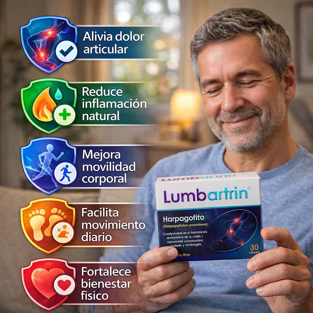 LUMBARTRIN®: TRATAMIENTO PARA EL ALIVIO DE PROBLEMAS MUSCUESQUELÉTICAS