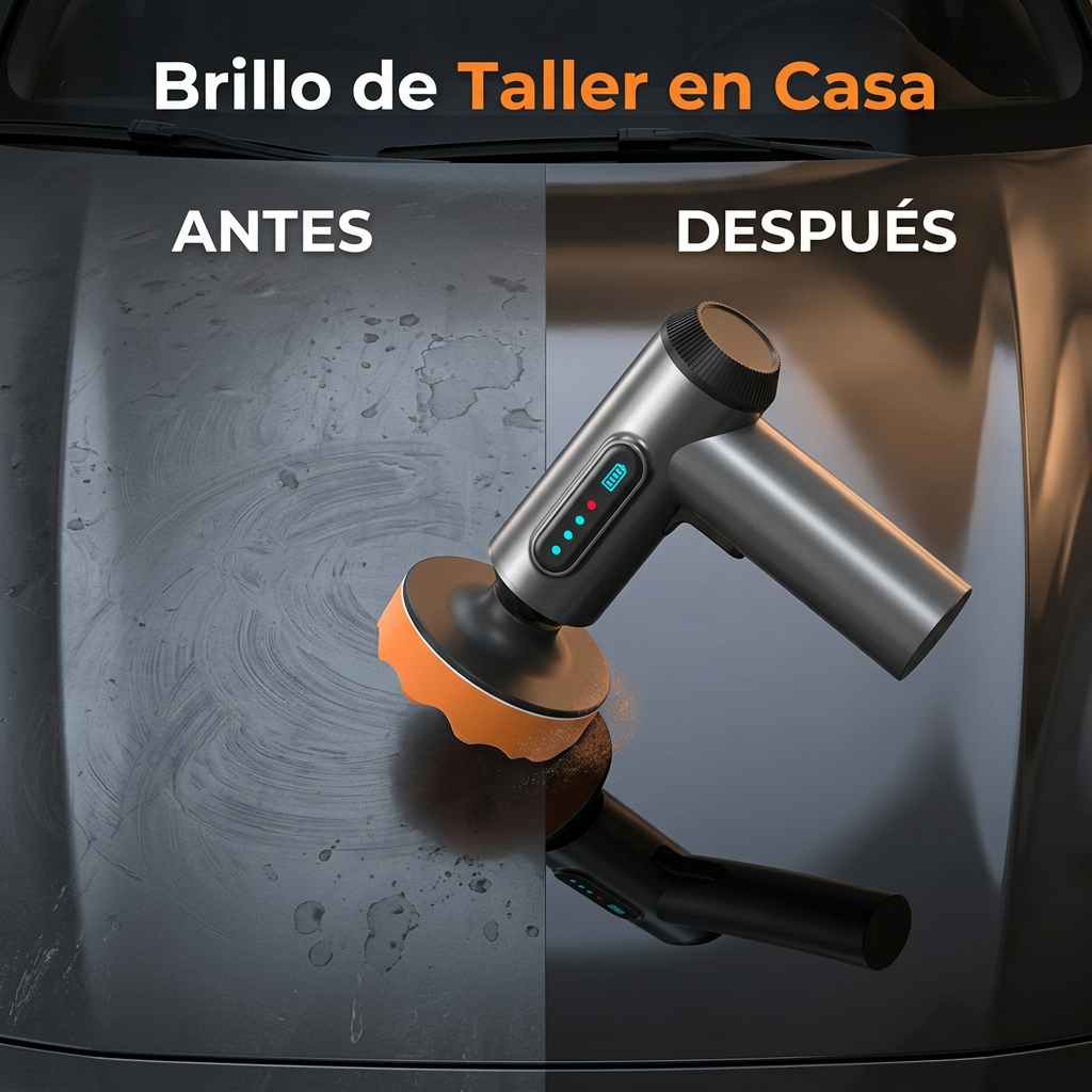 Thoro® - Pulidora Brillo Espejo Inalámbrica 3 en 1 ✨
