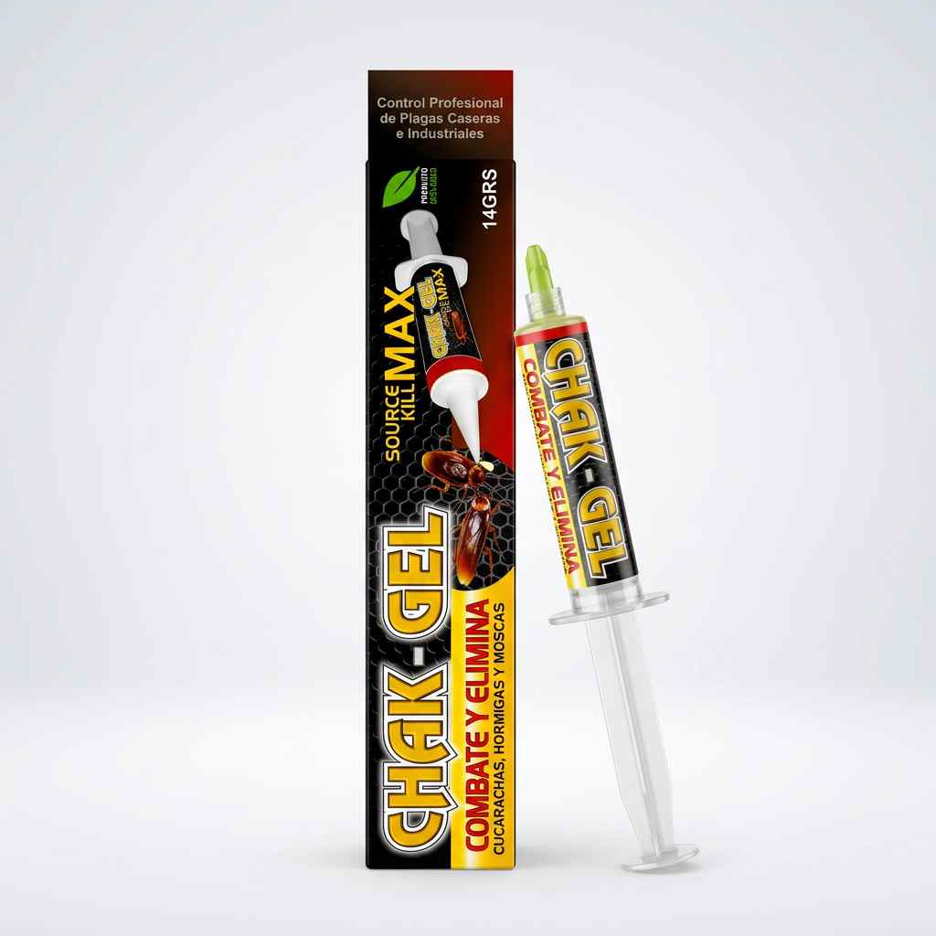 ChakGel™ 2x1- Elimina las cucarachas en 72 horas sin fumigador🪳🔥