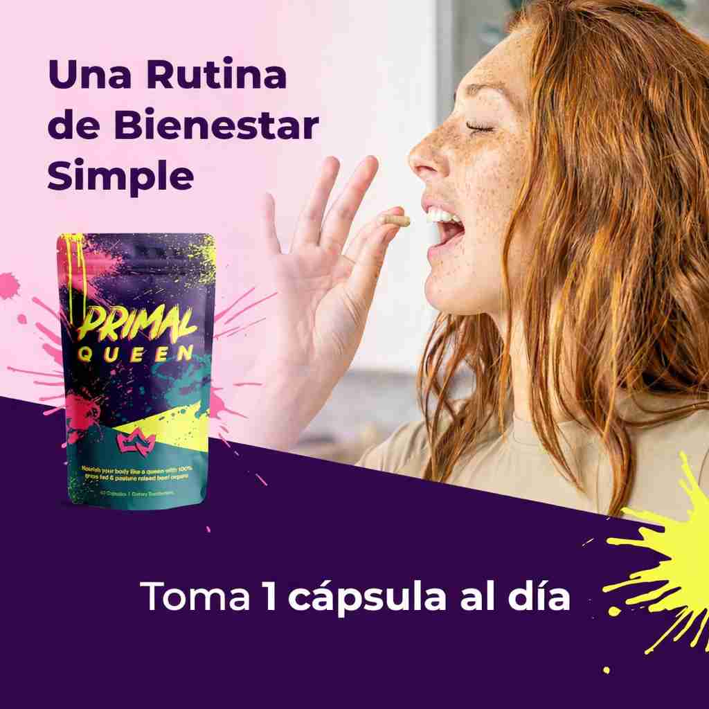 PRIMAL QUEEN® - Superalimento de Órganos de Res Optimizado para Mujeres