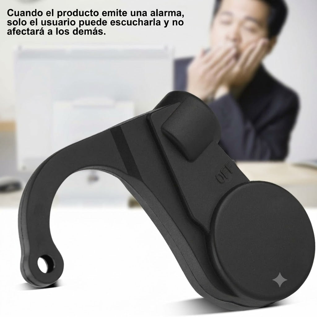 DriveAlert™ - uxcell Recordatorio de conducción con alarma antisueño de alerta de vibración