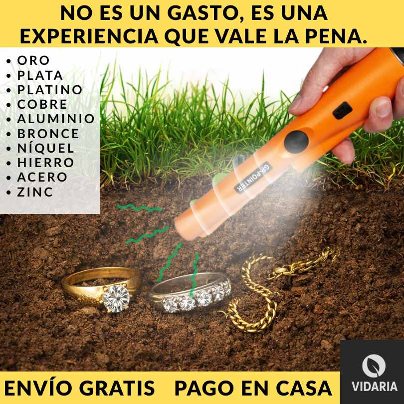 SEEKER® – EL DETECTOR DE TESOROS PORTÁTIL